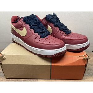 Nike Air Force 1 Low Lebron James Cavs‎ Crimson 2004 Sz 12